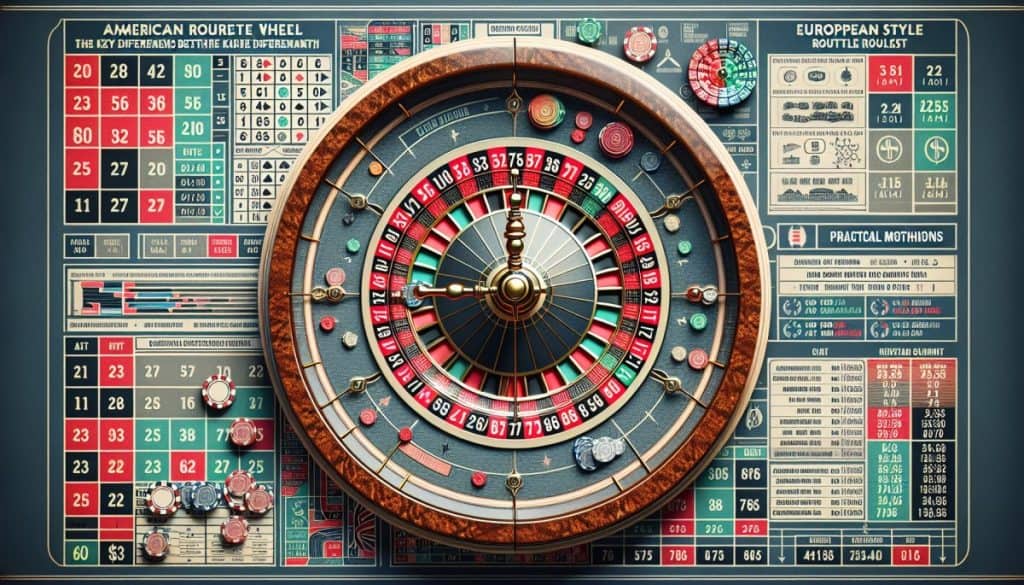 Koje su razlike između američkog i europskog ruleta? Koje su razlike između američkog i europskog ruleta?