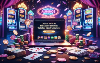 Kako pronaći casino bonuse koji omogućuju instant isplate?