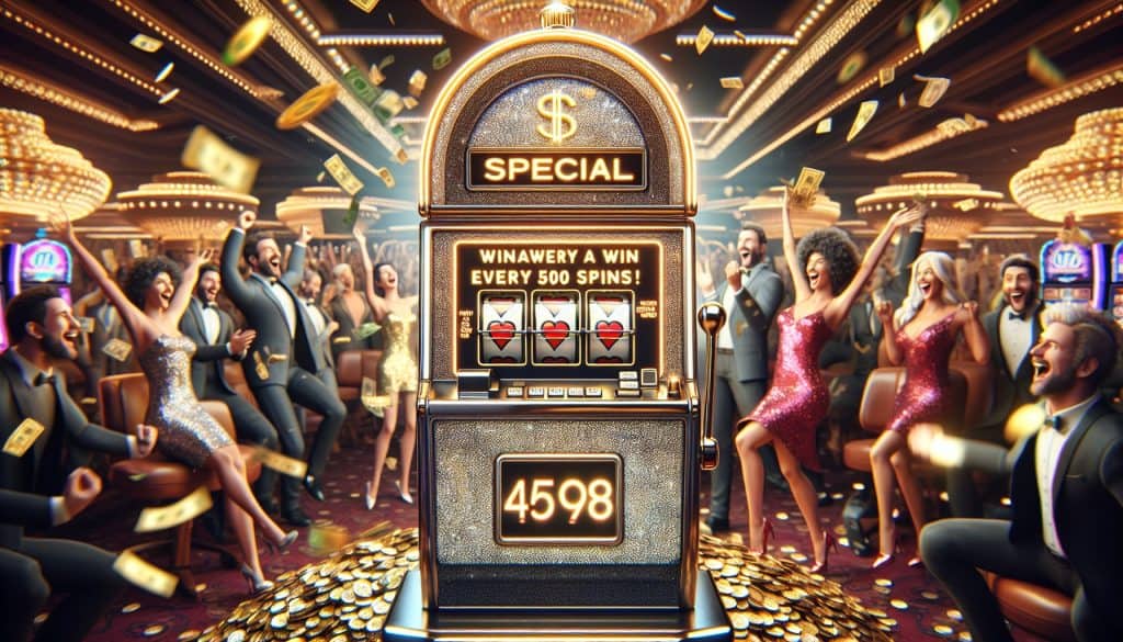 Casino slot koji isplaćuje svakih 500 spinova