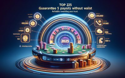 Top 5 casina s najbržim isplatama u 2025