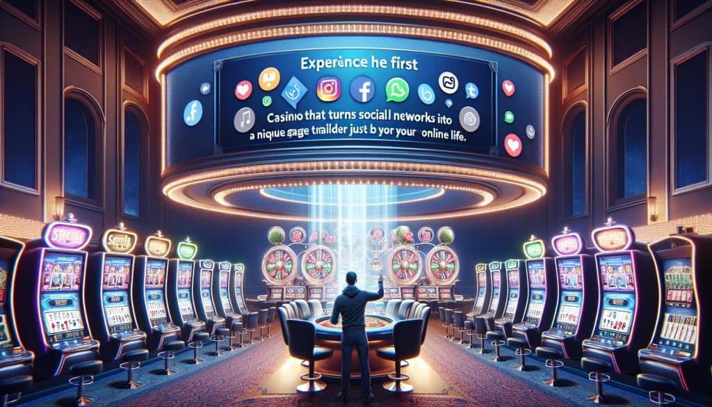 Casino koji koristi tvoje društvene mreže za kreiranje iskustva